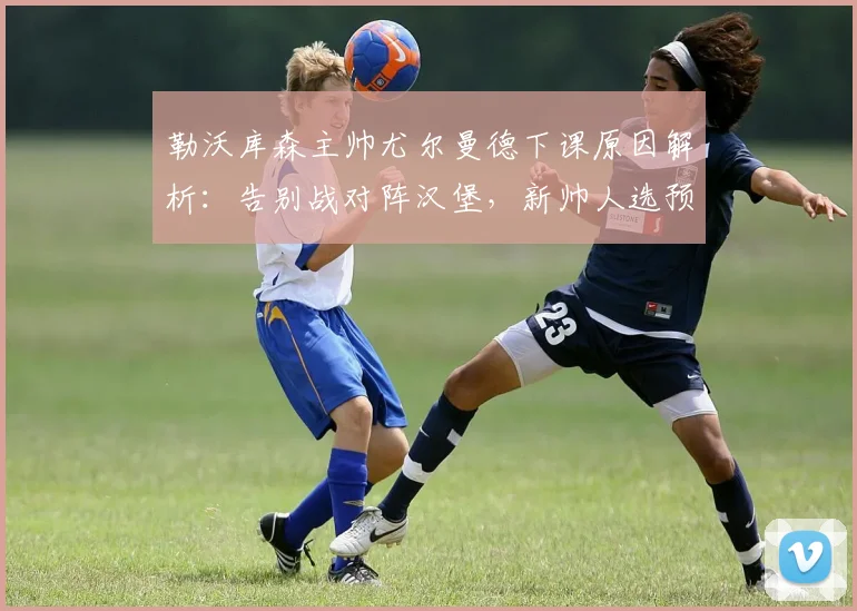 勒沃库森主帅尤尔曼德下课原因解析：告别战对阵汉堡，新帅人选预测与球队战绩分析